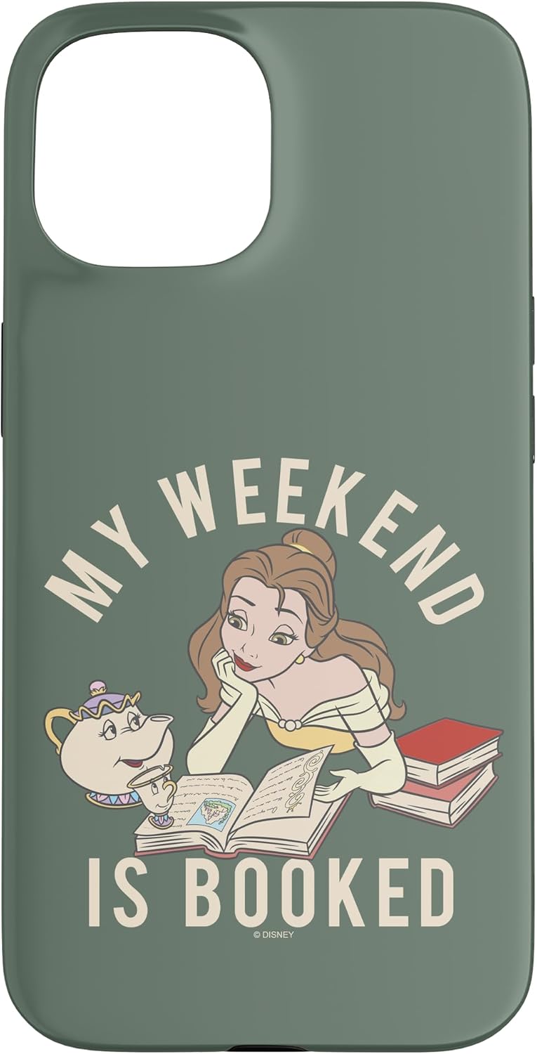 Disney Beauty & The Beast Belle My Weekend is Booked Case for iPhone 17 Pro