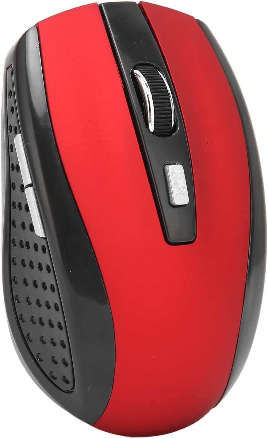 THE MARS Computer Mouse Wireless, Wireless Mouse Matte Texture High Efficiency Wireless Transmission for XP for Vista for OS X(red)