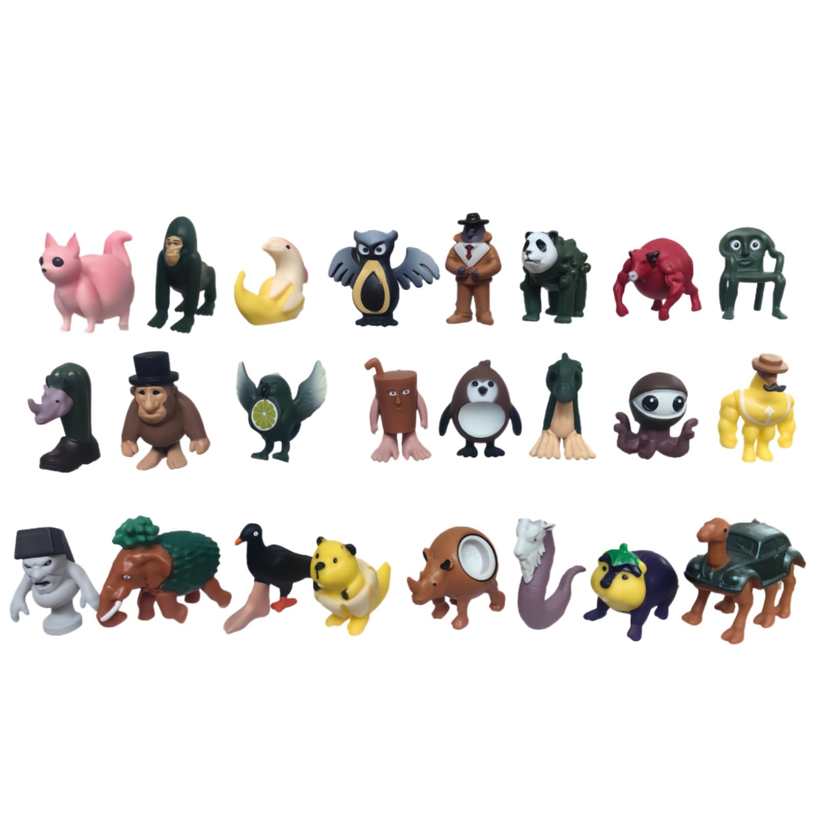 Amazon | Hangkaibh [24点入り]イタリアン ブレインロット フィギュア