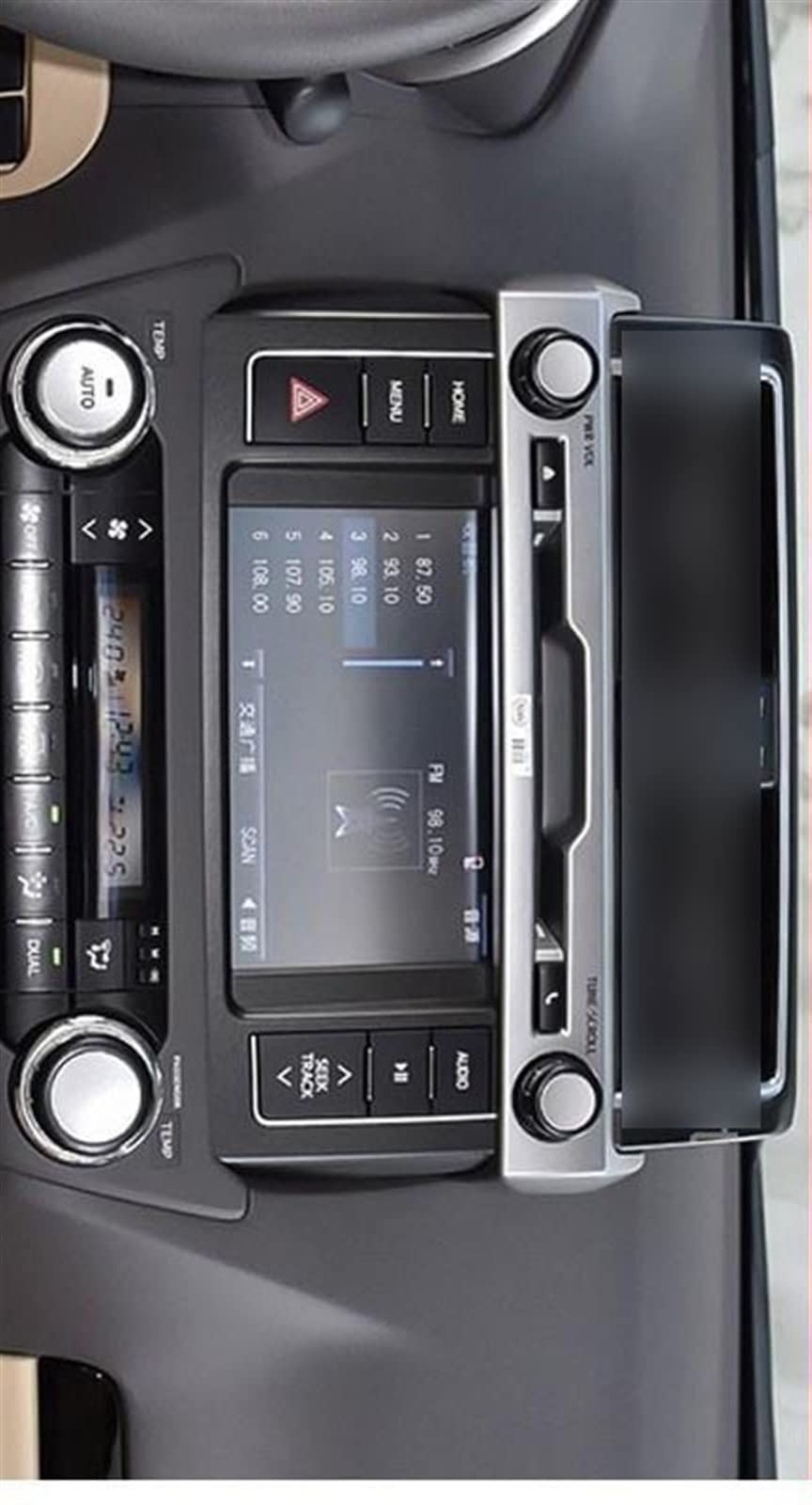 Film protection écran tactile Toyota Prado 150 verre trempé 7" navigation GPS 2010-2019