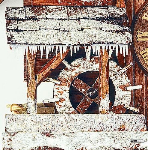 German Cuckoo Clock 8-Day-Movement Chalet-Style 15.00 Inch - Authentic Black Forest Cuckoo Clock By Rombach & Haas #TOP3