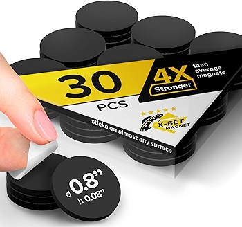 自粘磁点 - 灵活贴合磁性圆点