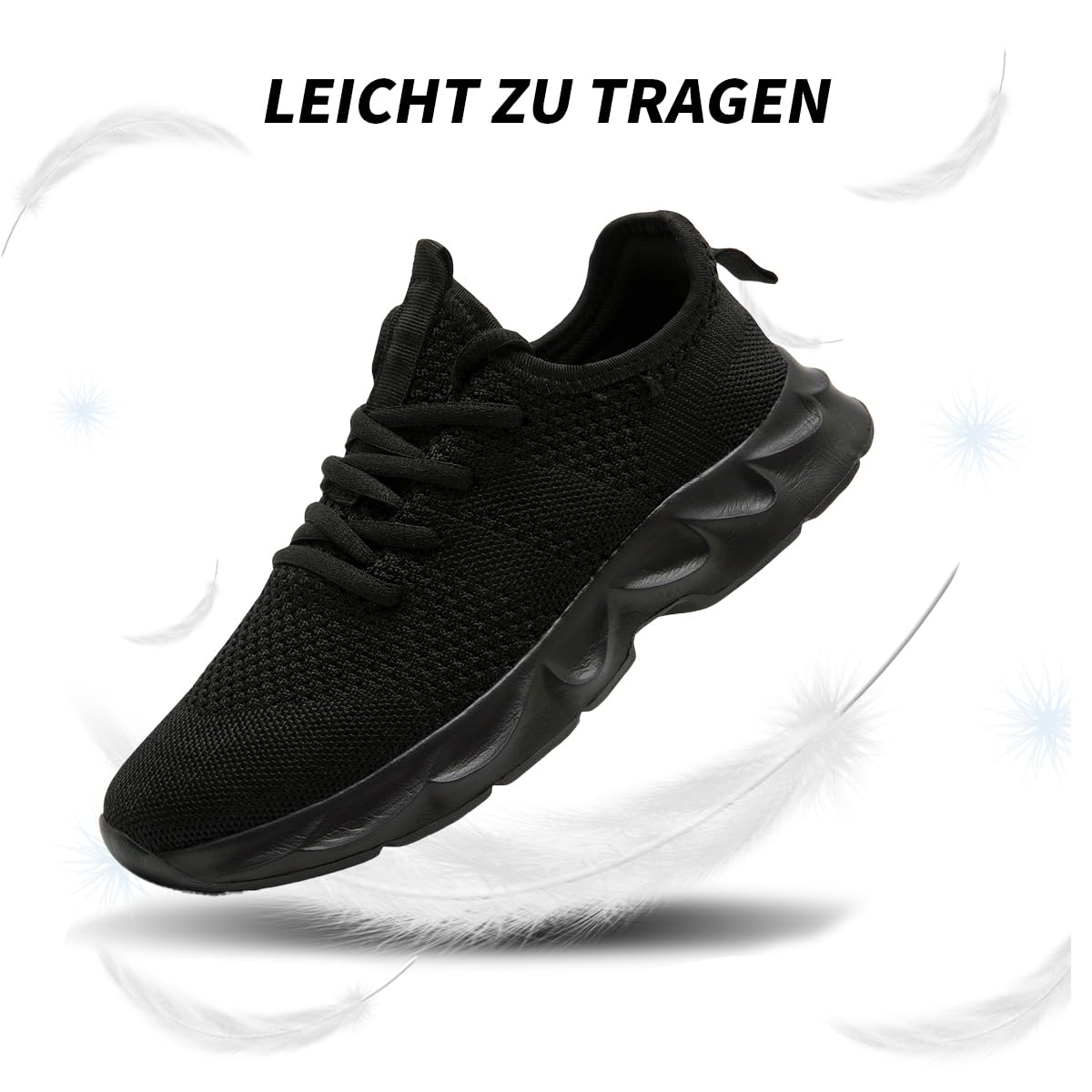 Sneaker Hombre Zapatillas Deporte Running Zapatos Correr Jogging Caminar Bambas Deportivas Casual Gimnasio Fitness Gym Atlético Tenis Moda Ligeros Transpirables Trabajo huhe