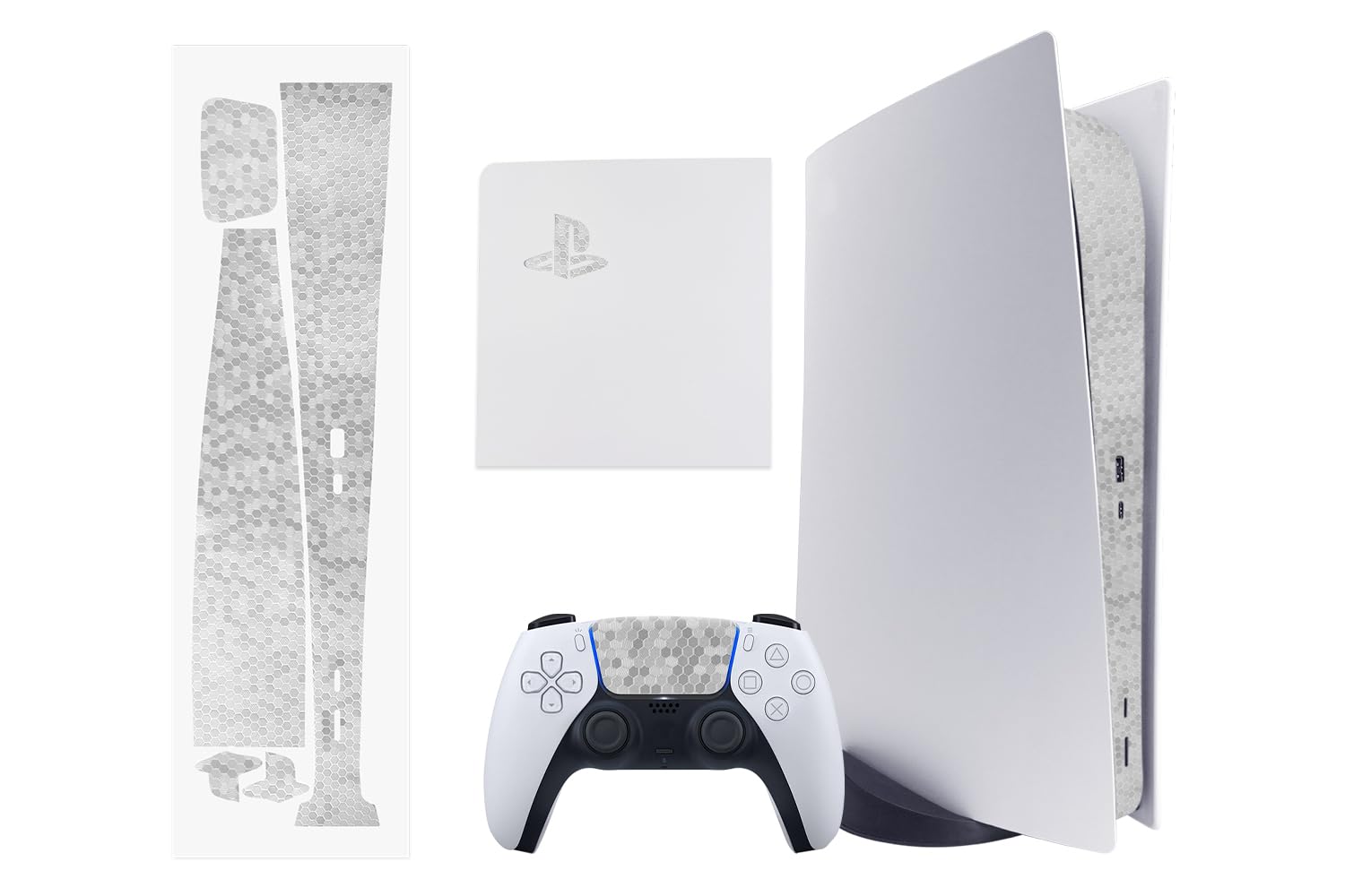 TALONGAMES PS5 Console Skin Disk Version Host Middle Strip Sticker Console Center Part Protection Strip Film PS5 Middle