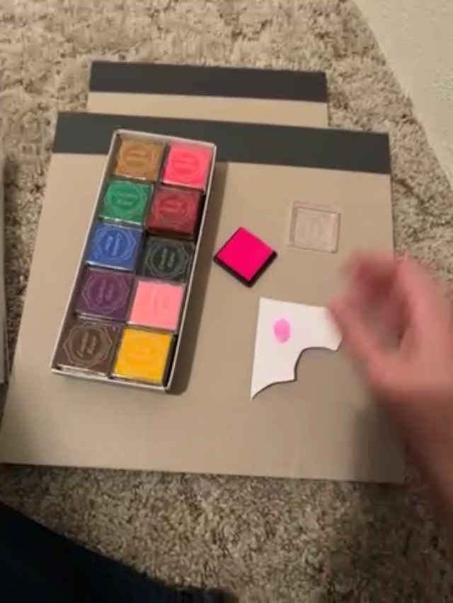 Finger Ink Ink Box Watch Finger ink kit on Amazon Live