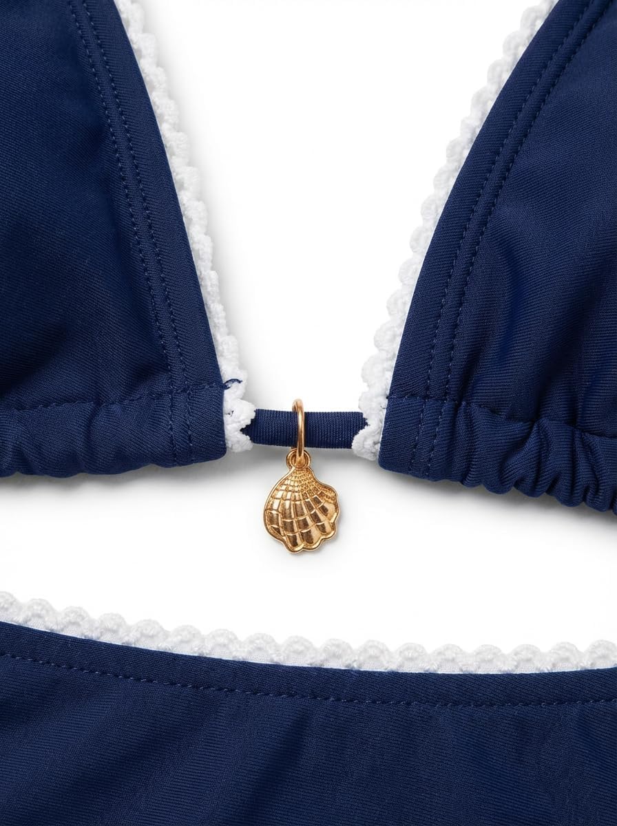 Women's Triangle String Cheeky Bikini Sets Sexy 2 Piece Swimsuit Halter Brazilian Bathing Suit - Image 8