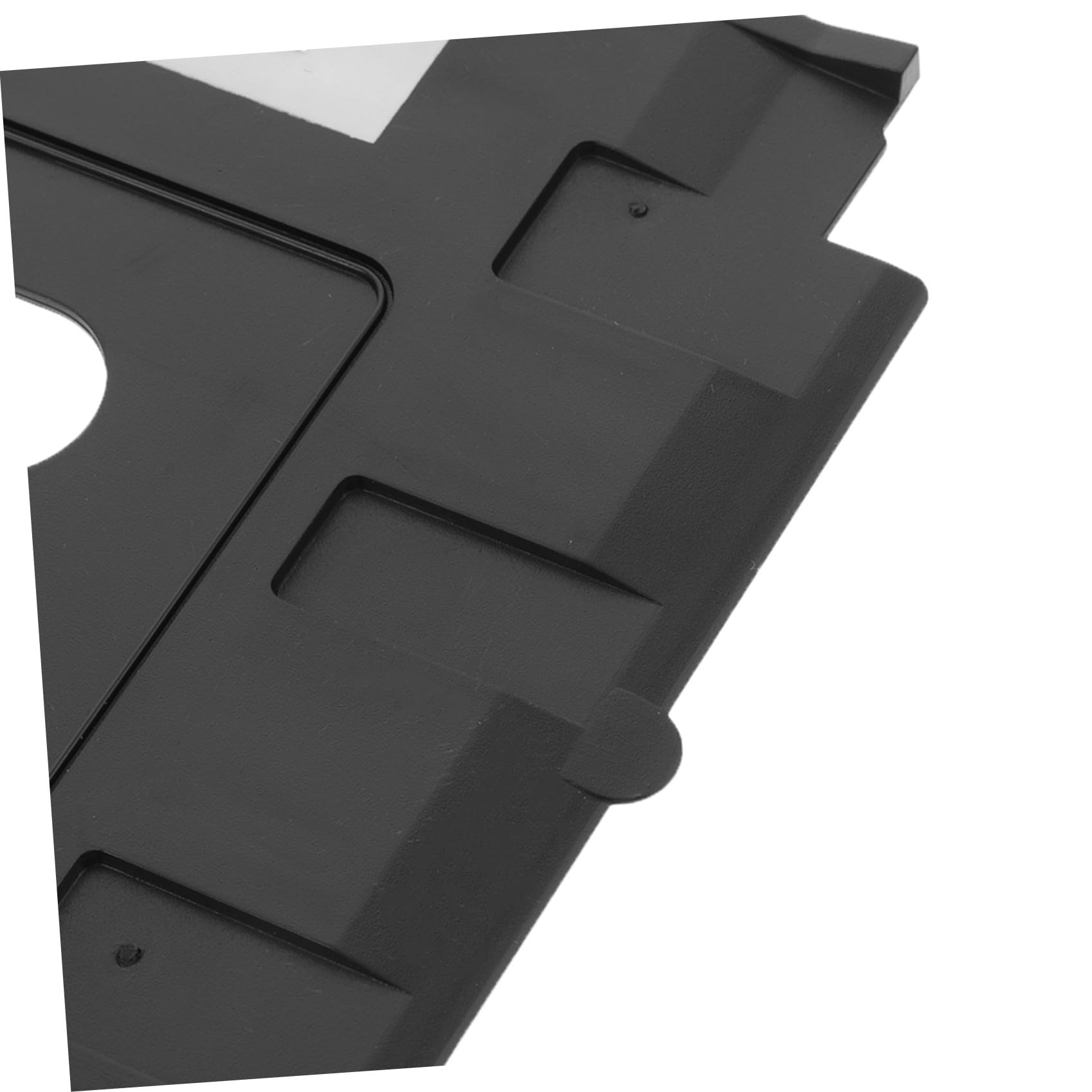 Vassoio in Pvc Nero per Carte Stampante, Resistente e Antiusura, Dimensioni 86x54 Mm, per Ufficio e Scuola, Accessorio Professionale per Stampa Tessere