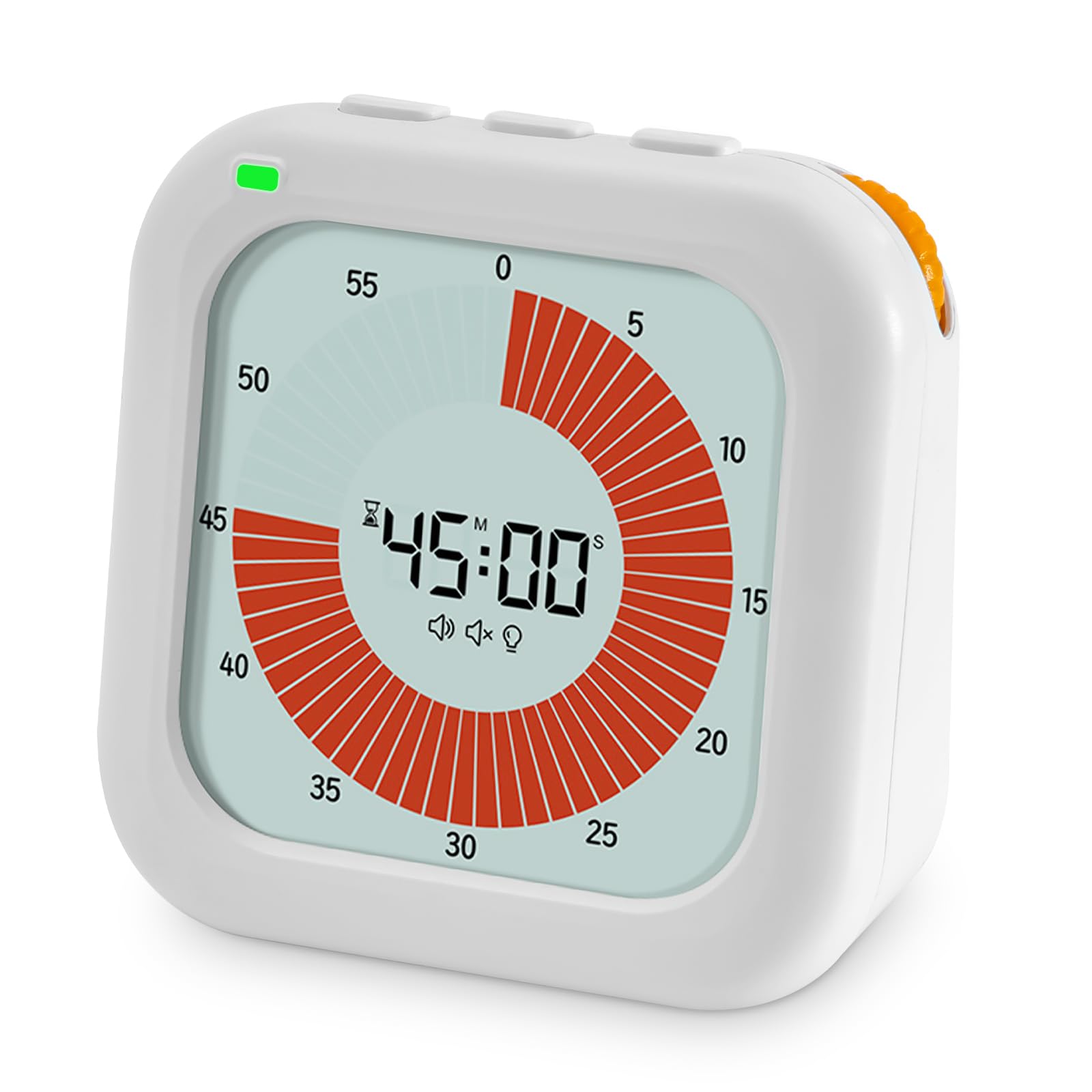 Timer Visivo per Bambini, Timer Digitale Da Cucina Con Display LCD