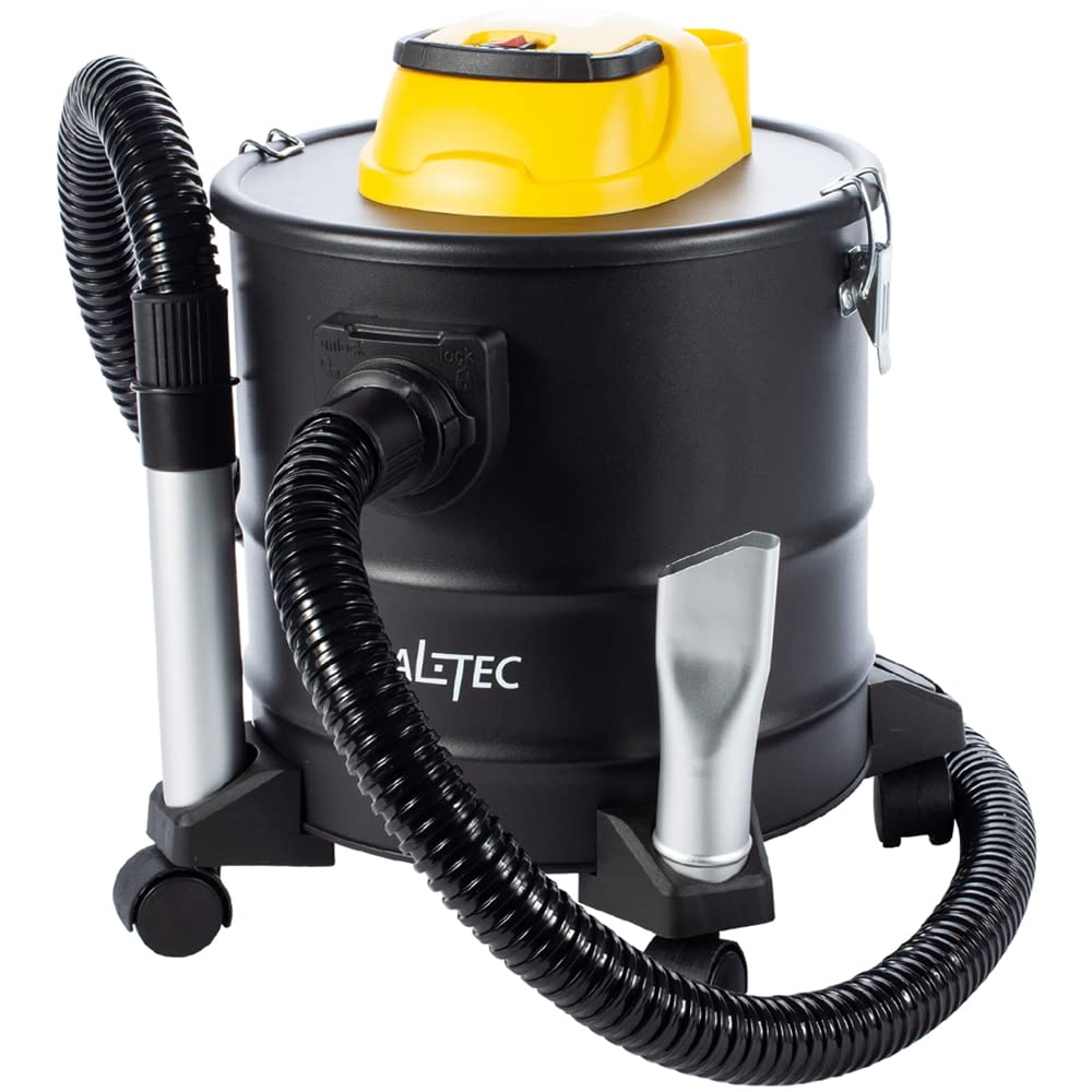 MalTec 5901924214304 Odkurzacz Przemysłowy TurboVac ML1800-ASH | do Popiołu | Kominkowy | Zbiornik Aluminiowy 18L | Moc 1800W | Filtr HEPA | Dmuchawa | Duża moc ssania