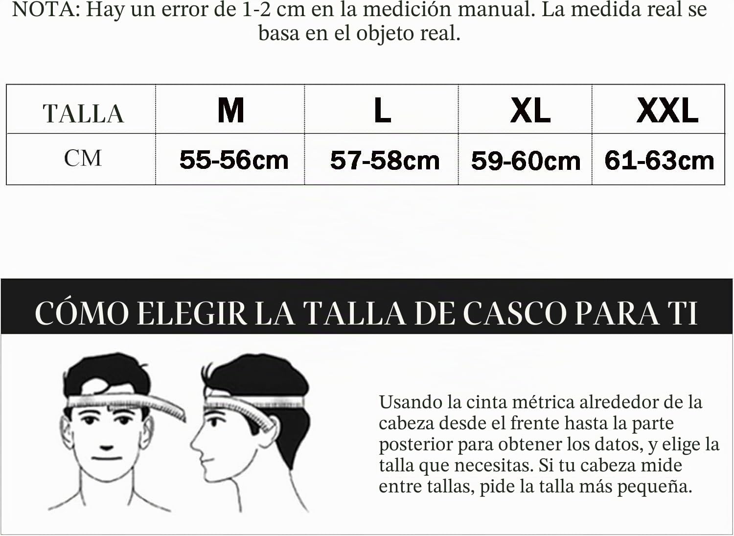 Cascos integrales de Fibra de Carbono para Motocicleta con alerón, Deportivos, de Turismo y de Calle, homologados por ECE/Dot. A,M=55-56cm