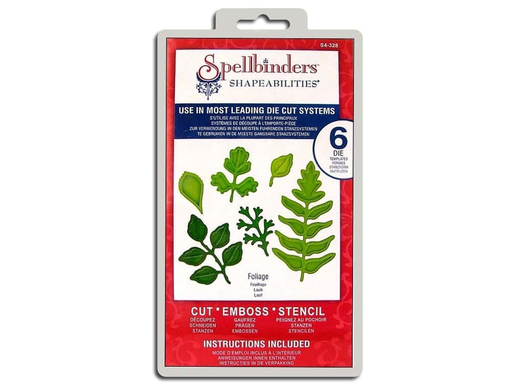 S4-328 Shapeabilities Foliage Etched/Wafer Thin Dies