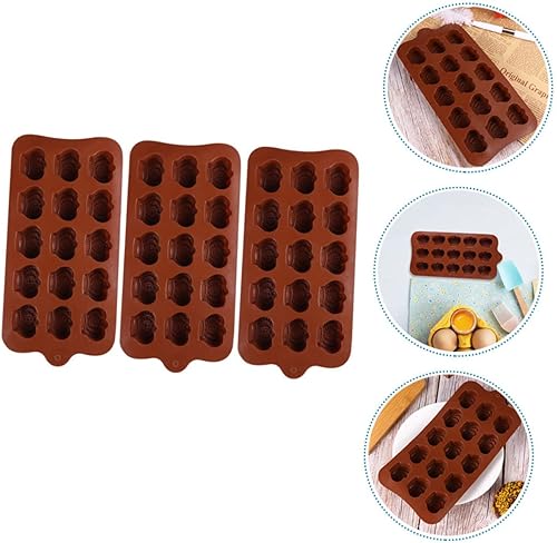 Miniatura 9 de Molde de silicona para hornear, molde de chocolate, moldes de azúcar, moldes de silicona para hornear, moldes de silicona antiadherente para