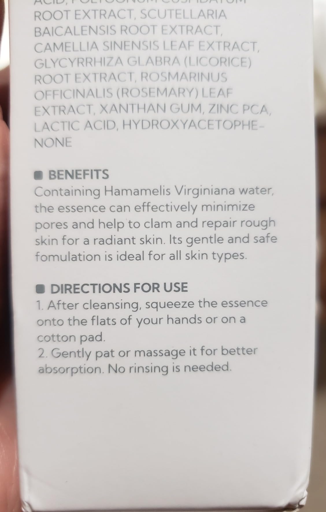 LANBENA Pore Minimizer for face, Skin Care, Pore Minimizer Treatment Serum 2.0, Facial Essence for Shrinking Pores, Relieving Dryness, Oil Control Firming, Moisturizing after Remover Blackhead, 30ML