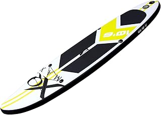 XQ Max 320cm/10.5ft Inflatable Stand Up Paddle Board w/Adjustable Paddle, Paddle Board Pump, Repair Kit, Waterproof Bag - Inflatable Kayak/Stand Up Paddle Boards for Adults/Kids - SUP Board
