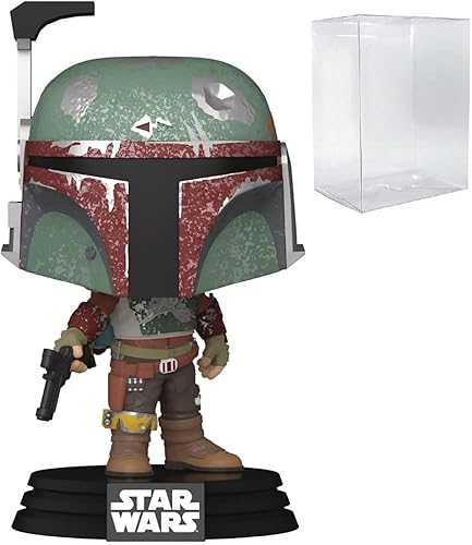 POP Star Wars: The Mandalorian - Cobb Vanth [The Marshal] Figura de vinilo de Funko (paquete con funda protectora de caja compatible)