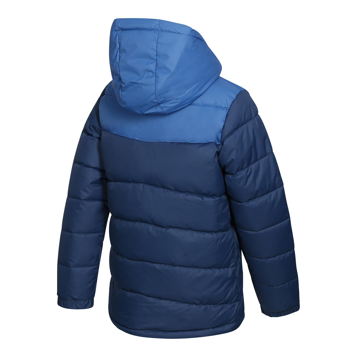 Alpine Pro Oliqa - Chaqueta de invierno para niño con capucha, chaqueta ligera de senderismo, estilo puffy, chaqueta funcional, chaqueta con elementos reflectantes, chaqueta impermeable y transpirable
