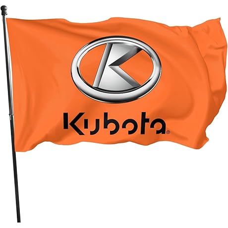 Show Your True Colors with Our Durable Kubota House Decoration Garden Flag
