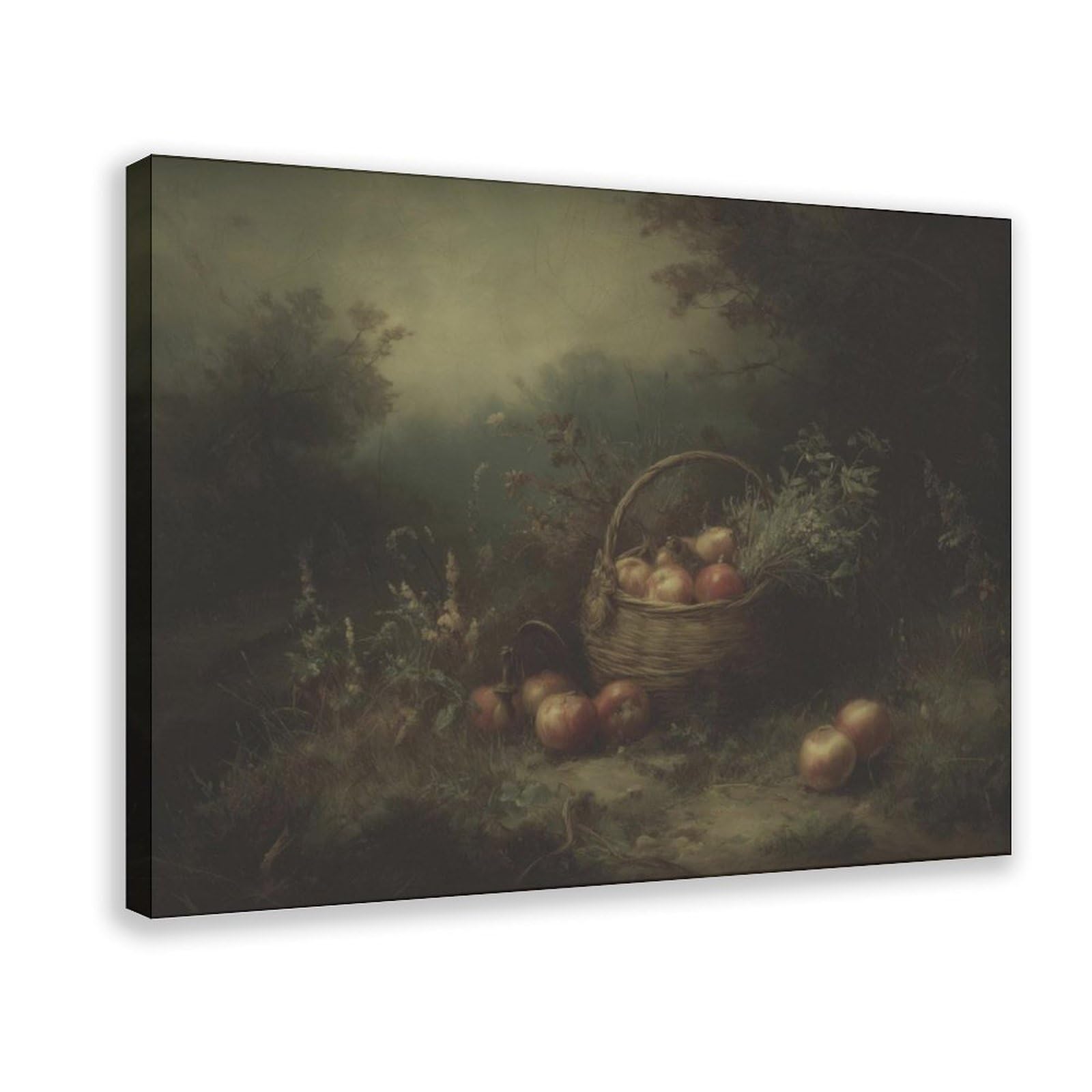 HOHHMY Forest Trail Poster Canvas Poster for Dorm Room Decor Gift