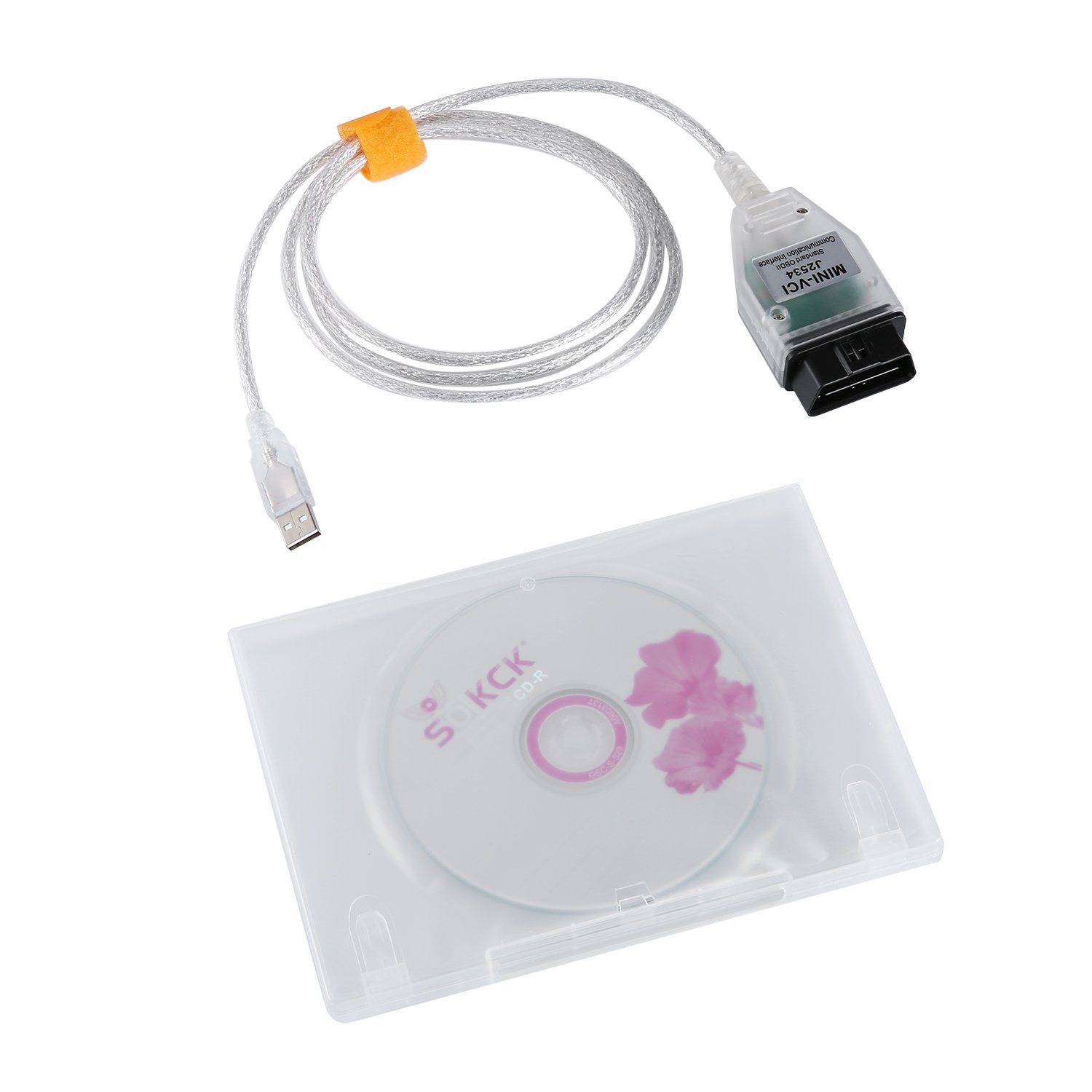 Outil Diagnostic OBD2 Baceyong - Câble Mini VCI J2534 Compatible Toyota/Lexus/Scion - Logiciel Techstream TIS