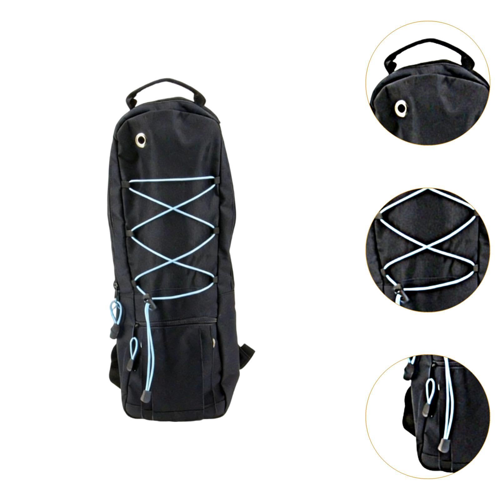 harayaa Zaino per Bombole di Ossigeno, Zaino Portatile per Serbatoio di Ossigeno in Tessuto Oxford, Borsa Porta Bombole, 52 x 25 CM
