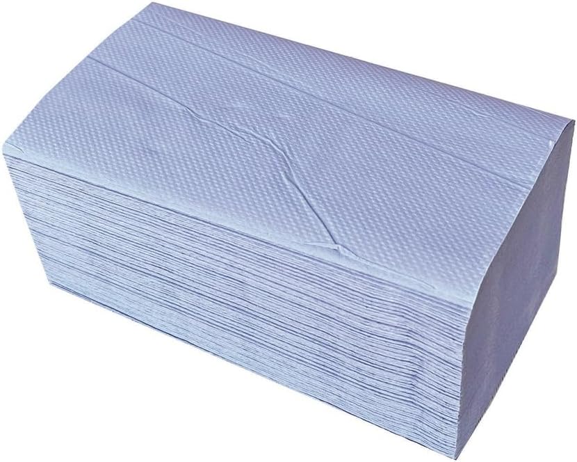 Boardwalk 6191 Windshield Paper Towels, Unscented, 9.125 x 10.25, Blue, 250/PK, 9 Packs/Carton