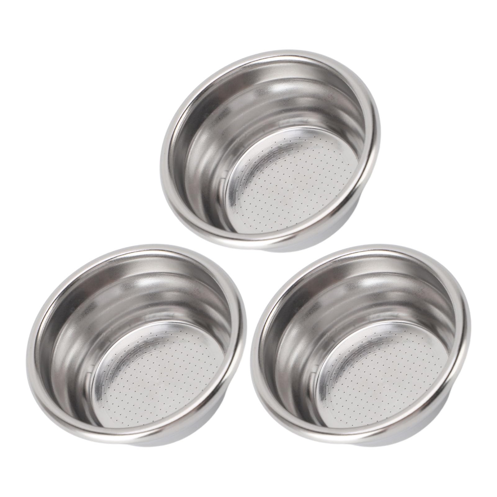 Filtermand Koffie, 54 mm roestvrijstalen koffiefiltermand zonder druk