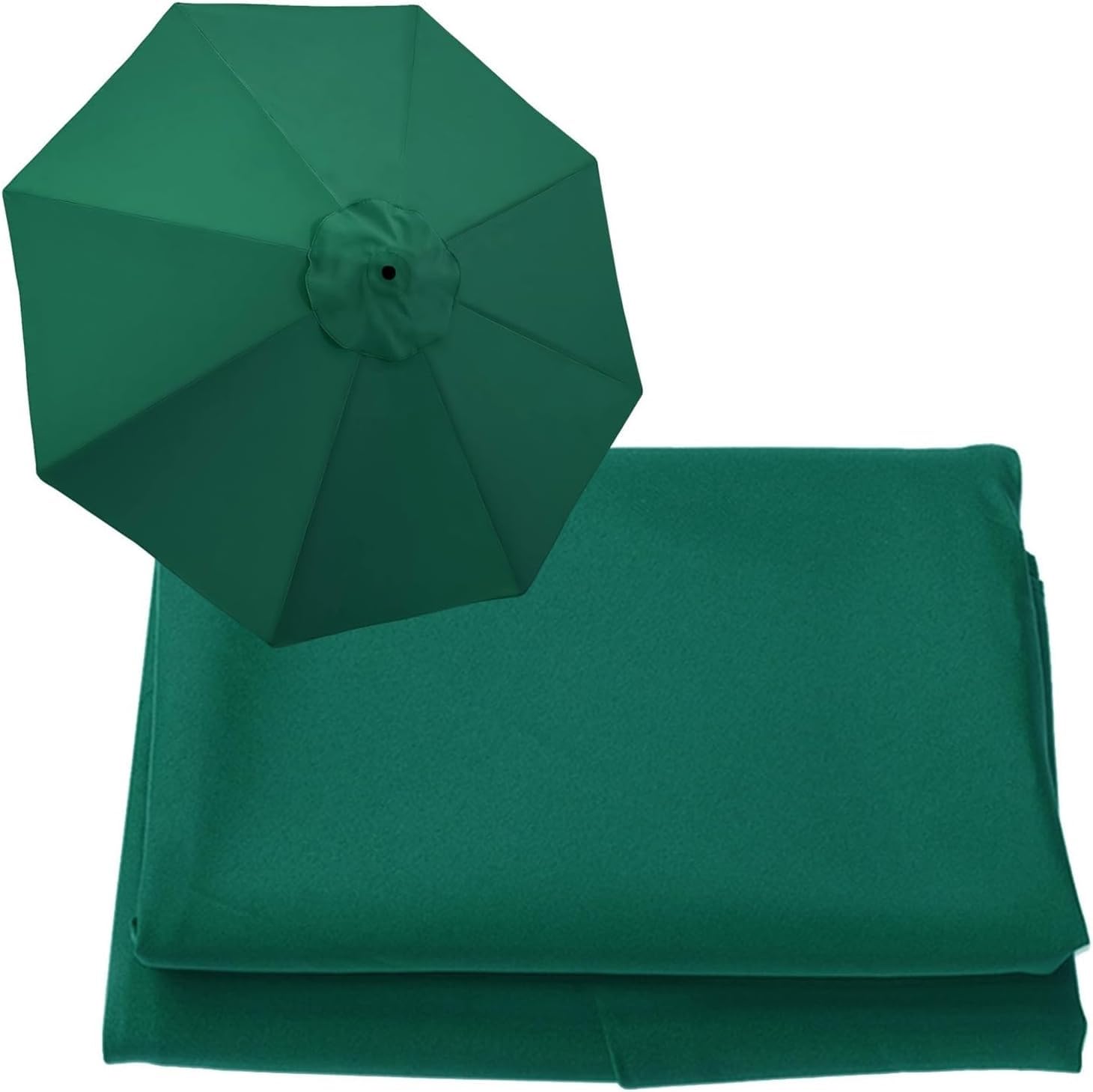 ILiemao Replacement Parasol Canopy 2 2.30 2.5 2.7 3.0 3.5m 6 Arms 8 Arms Protection for Garden Umbrella(L9,8.8ft 6 Ribs 2.7m)
