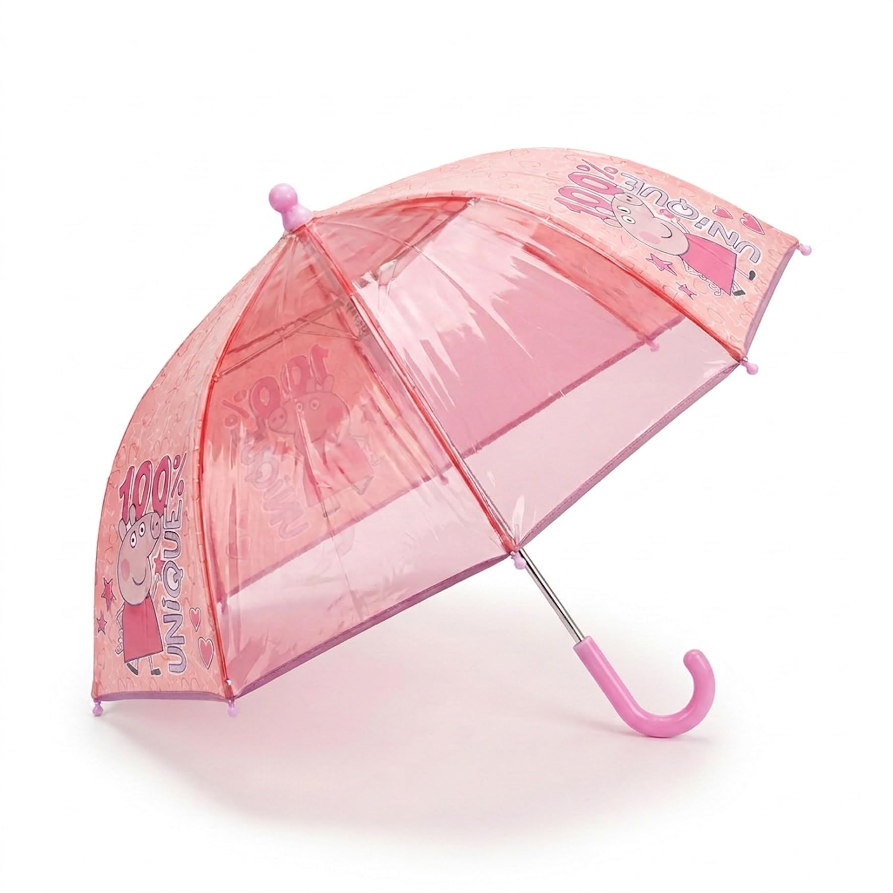 William Lamb Peppa Pig 100% Unique Children's Character Folding Umbrella