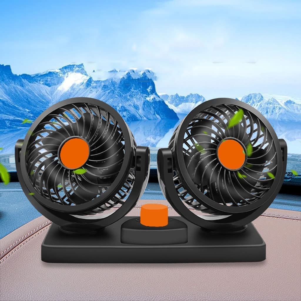 Amazon.co.jp: Car Fan, Car Exhaust Fan, Car Fan, Cigarette Lighter Socket,  Small, 12/24 V, Energy Saving, Summer, Electric Fan Cooling, Cooling Air,  Car Ventilation, Air Purifier, Fan Separation Design, Deodorant, Hot Air