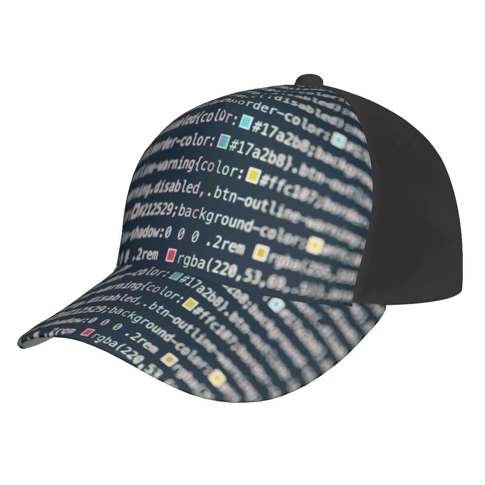 BYTKMRYCute Dog and Cookie Printed Baseball Cap Adjustable Dad Hat Sport Trucker Hat for Men Women