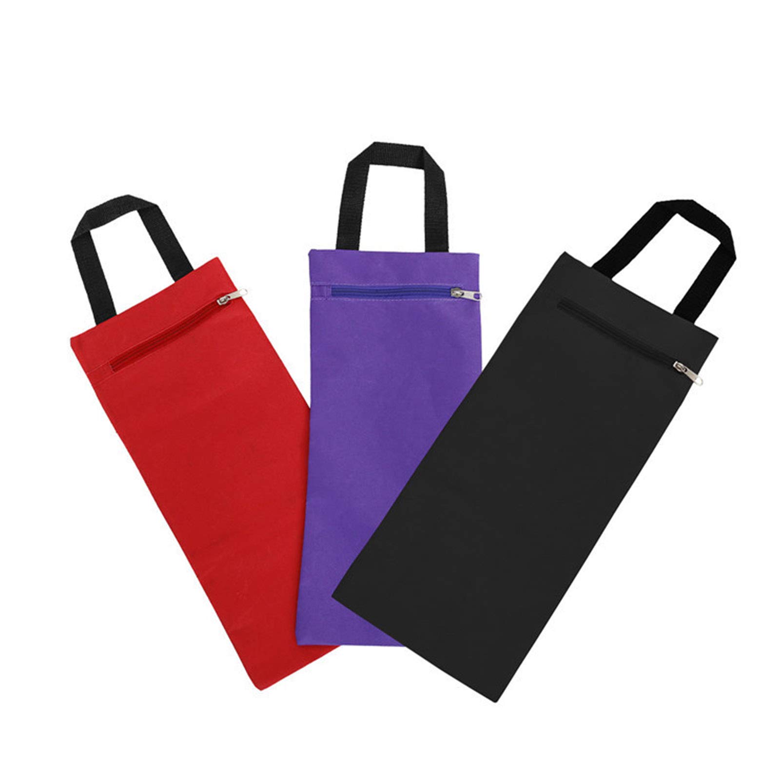Sac de sable pliable rempli de yoga avec poignée unique pour les poids de yoga et l'entraînement de résistance Sac de sable lesté en toile tendance Sacs de sable lestés