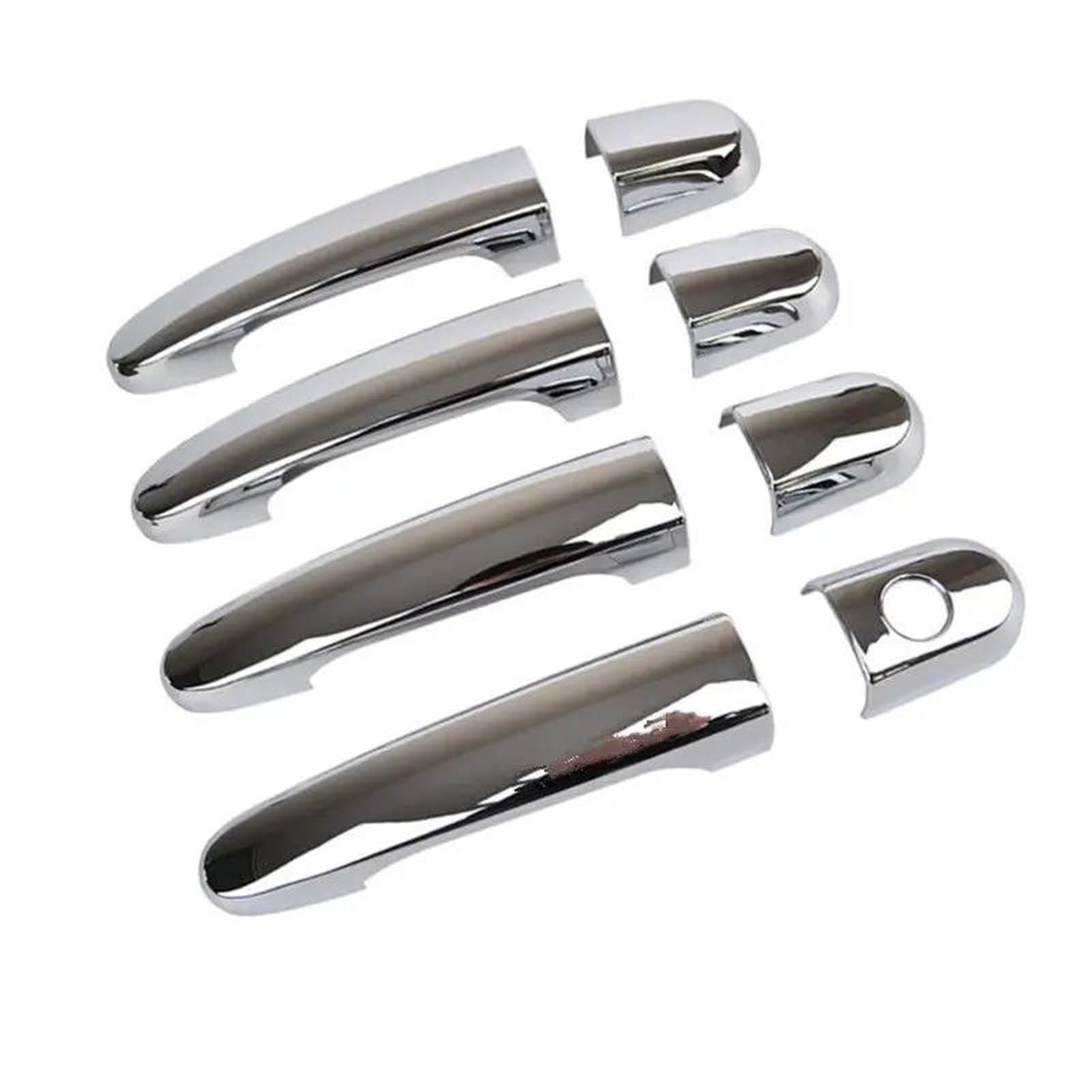 PIWINE Handle Sticker for Kia for Sportage 2005-2013 Chrome Car Door Handle Cover Trim Sticker Styling Auto Accessories(Handle)