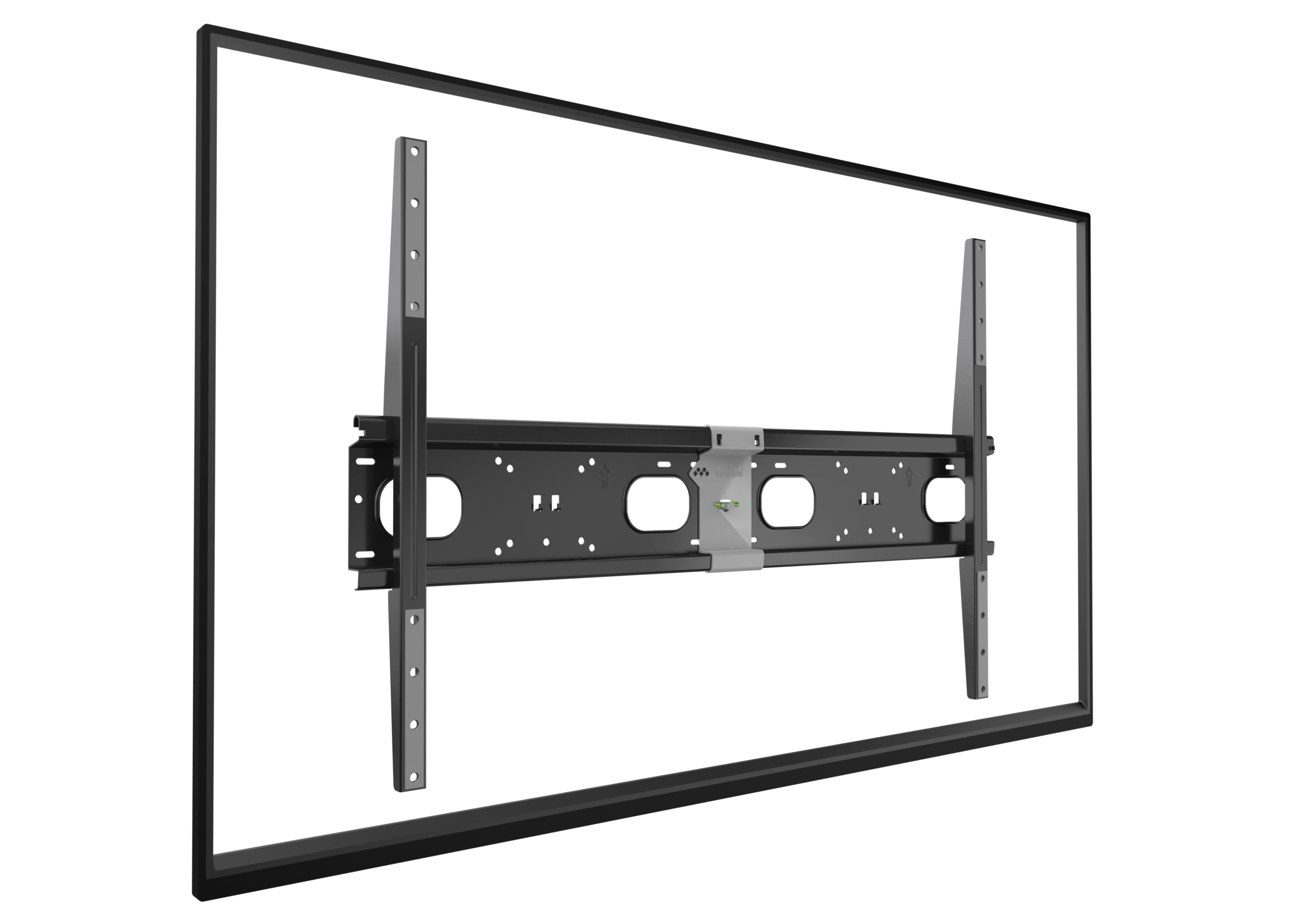 Meliconi, Slimstyle Extra 900F, Support TV Mural 65''-120'', Fixe, VESA 300-400-500-600-900, capacité maximale 100 kg, Convient également pour Les Murs en plaques de plâtre, fabriqué en Italie