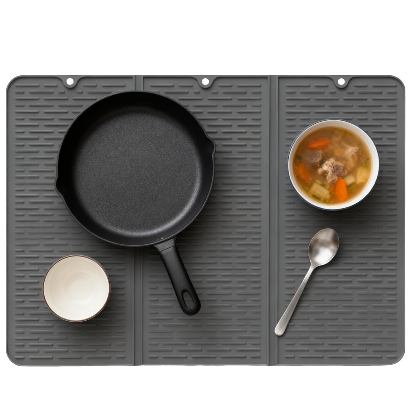 Tapis de cuisson pliable pour camping-car et maison tapis protecteur résistant à la chaleur