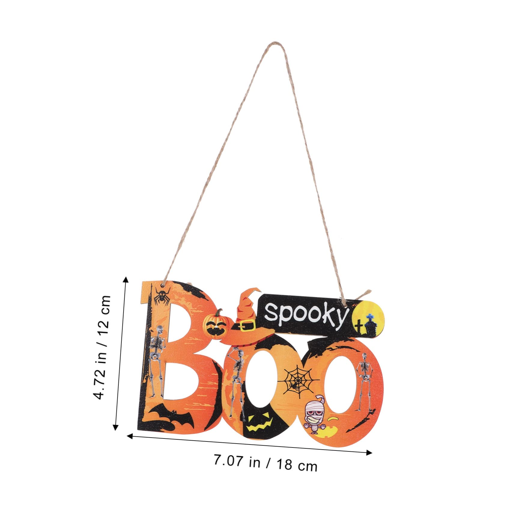 PRETYZOOM 5 Set Di Cartelli Da Appendere Per Halloween Da Appendere Alla Parete Per Feste Di Ballo Di Halloween Per Decorazioni Di Halloween 2 Pezzi * 5