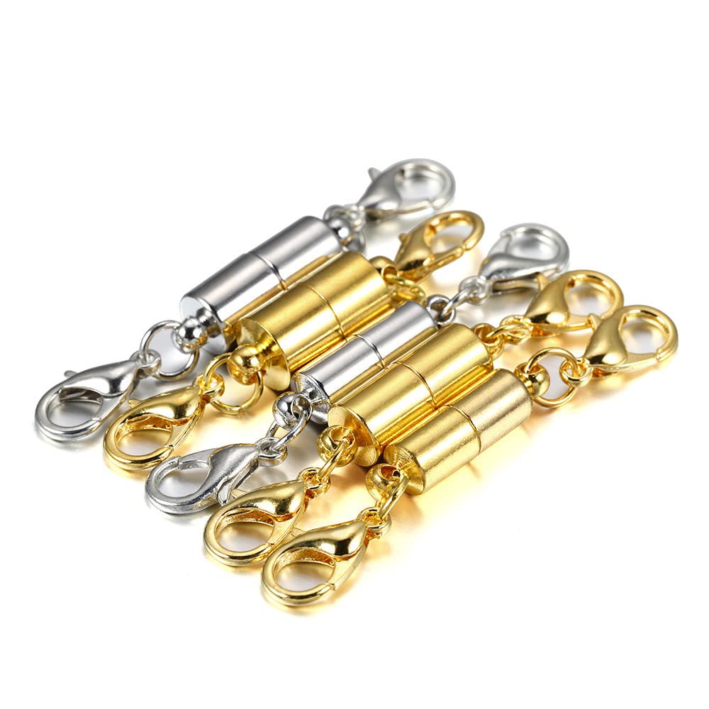 Beadthoven 100 stuks vergulde kreeft klauw sluitingen 9x6mm 304 roestvrij staal trigger gebogen bevestigingsmiddelen haak sluiting connector voor armband ketting sieraden maken