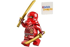 LEGO Ninjago Dragons Rising: Kai Minfigure with Dual Swords Yellow