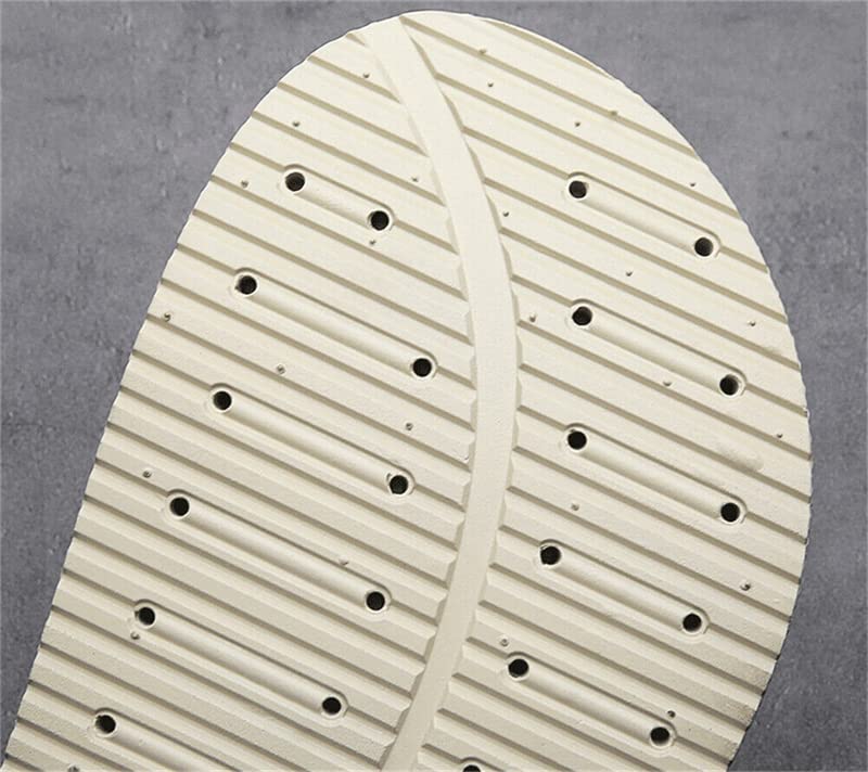 CHUUMEE Mens Sandals Leather Slide Sandals Open Toe Back Strap Comfortable Summer Casual Beach Shoes 5