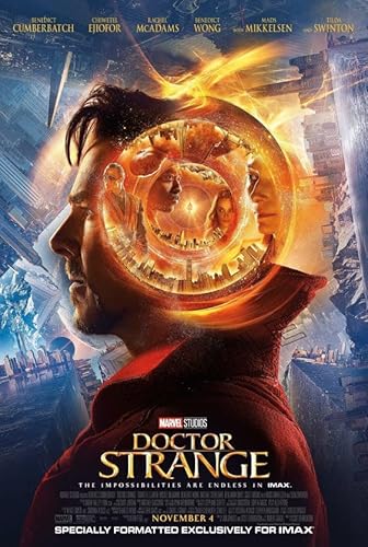 Doctor Strange Poster Movie Film Marvel Comics Superhero Photo Wall Art Picture Poster A4