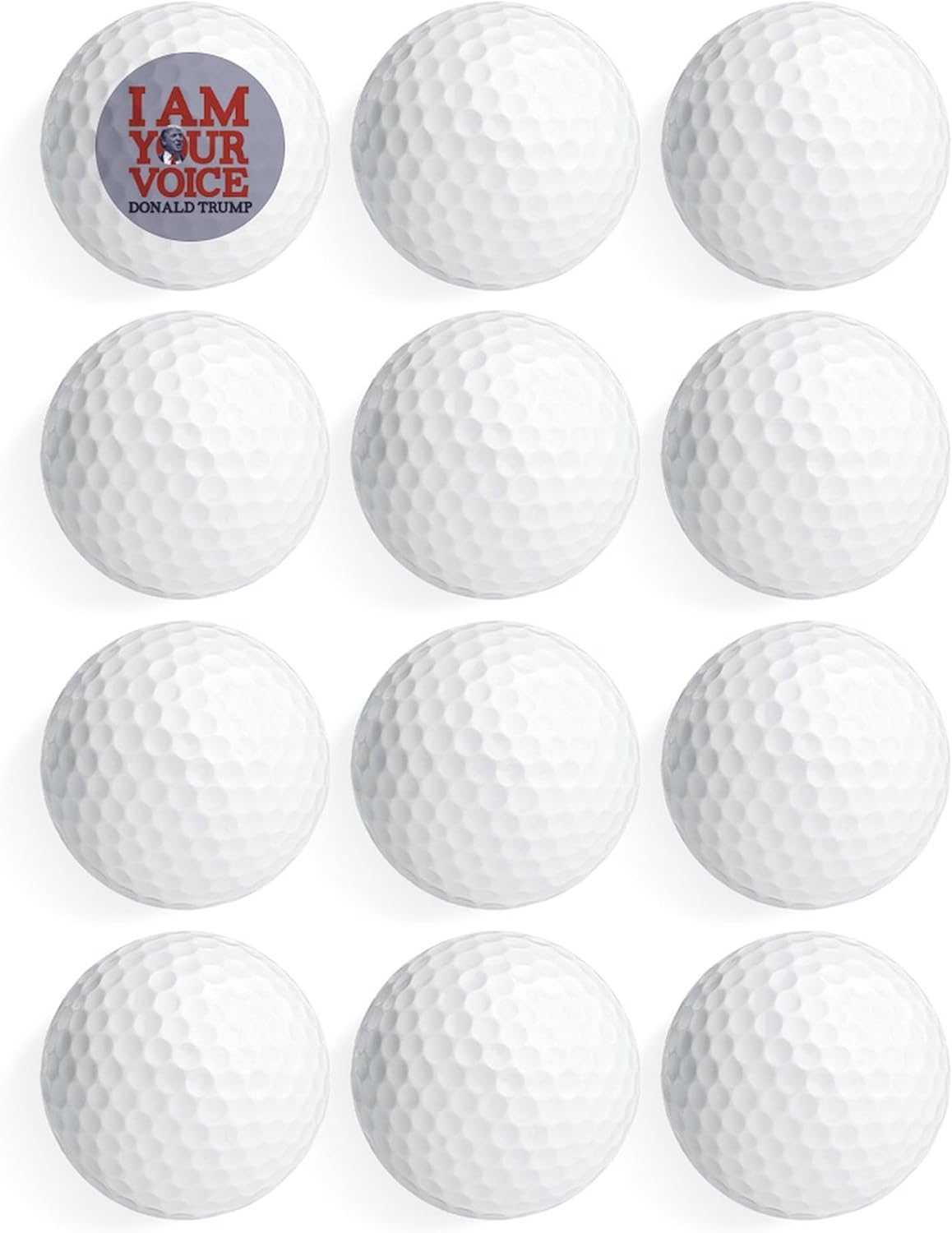 CafePress Donald Trump I Am Your VOI Novelty Golf Balls (Pk of 12)
