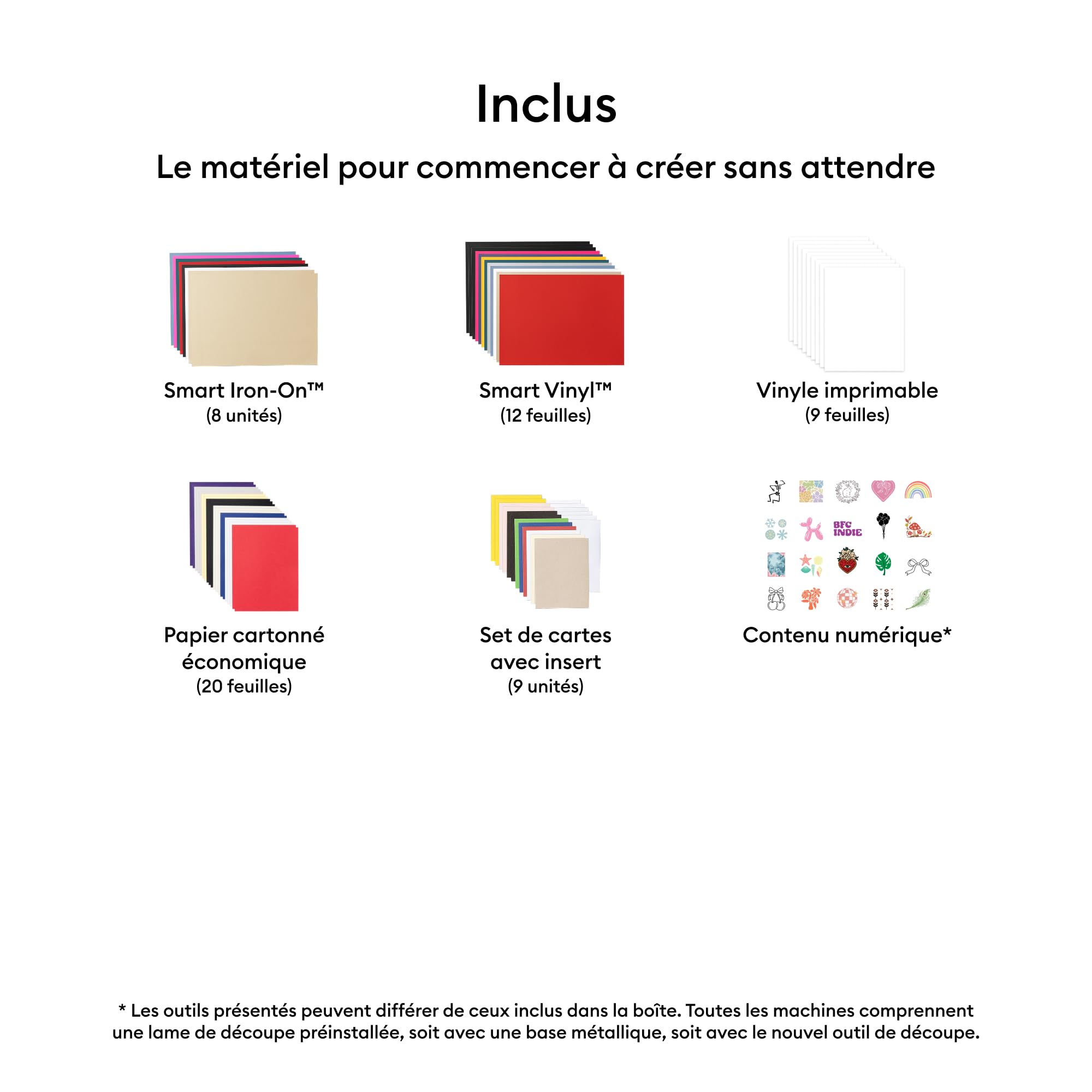 Cricut Explore™ 5 Pack Ultime + Contenu numérique