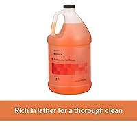 Vista 3 de McKesson Jabón líquido antibacteriano para manos, 1 galón [paquete de 1] repuesto, aroma limpio