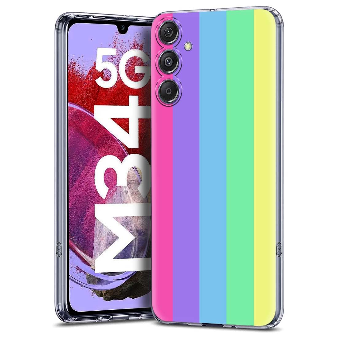 Fashionury Designer Case for Samsung Galaxy M34 5G / F34 5G Back Cover for Samsung Galaxy M34 5G / F34 5G Printed Back Cover -D1001 (B0CBX14RT2) Amazon Price History, Amazon Price Tracker