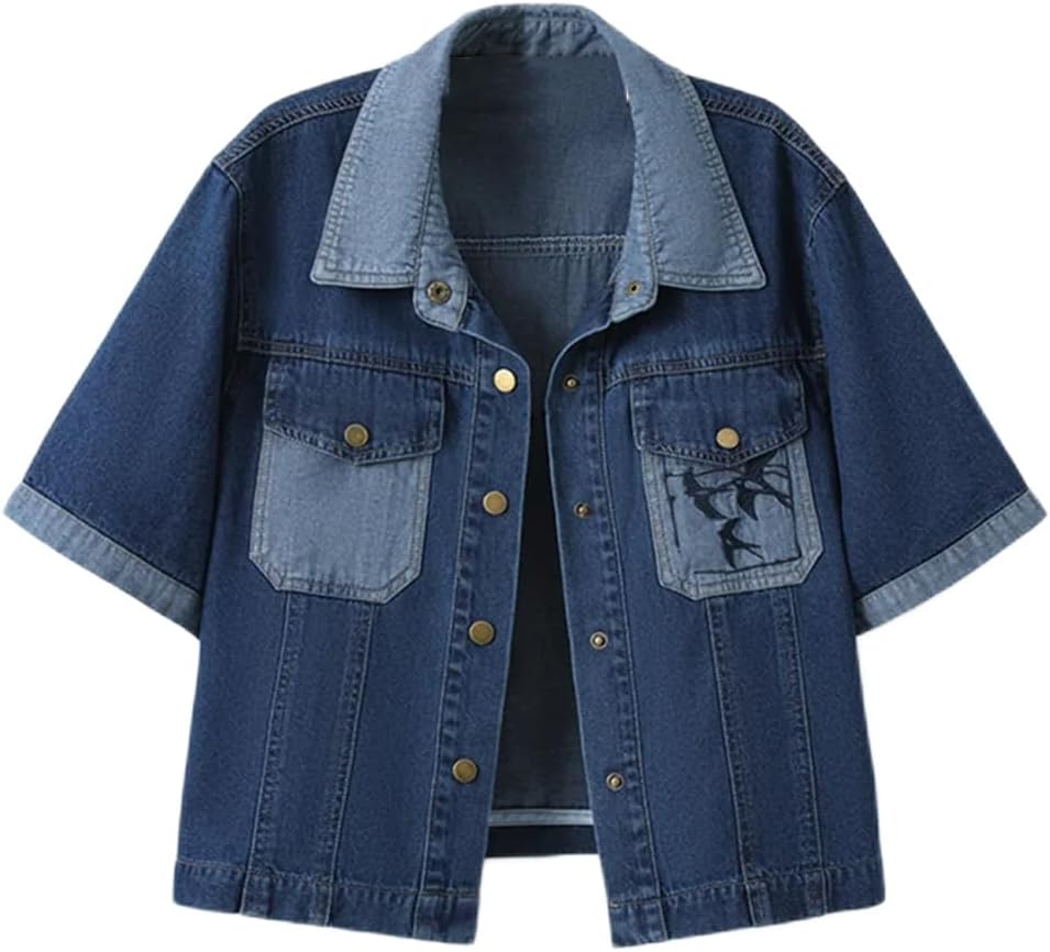 Miu Miu denim jacket | 36 2015AW miumiu floral denim jacket
