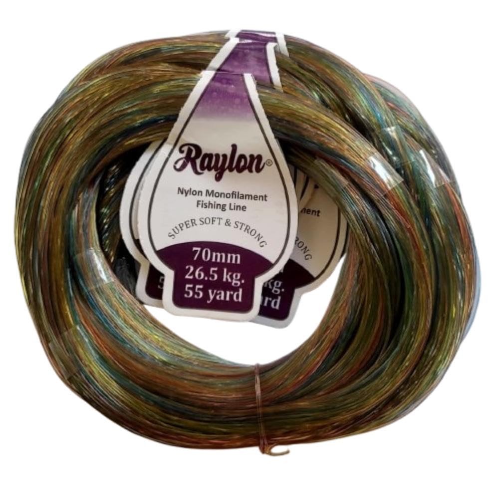 Raylon 70mm High Strength Nylon Monofilament Fishing Line-6 Pcs(50 M Each)-image-31