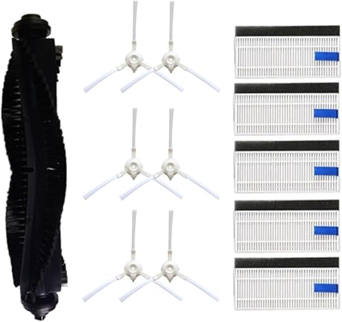 Miniatura 7 de EtliN Cepillo lateral de cepillo de rodillo filtro HEPA compatible con Tefal Rowenta X-plorer Serie 75 RG7687 RR7687WH Accesorios de repuesto para