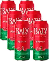 Baly Energético Melancia 473ml Com 6 unidades