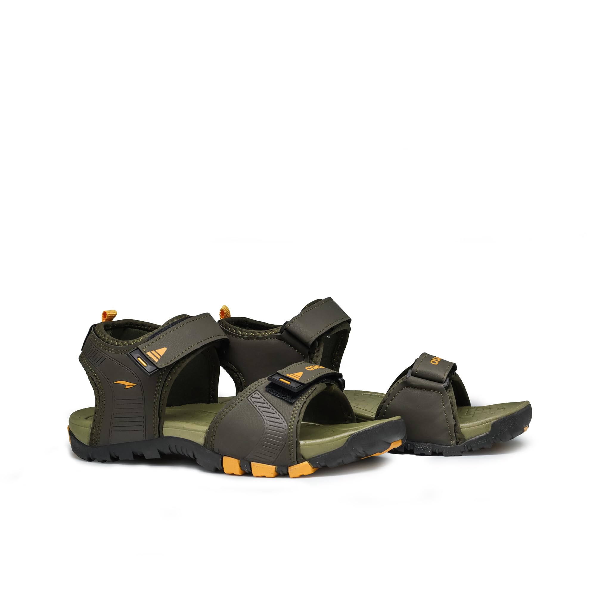 Mens VISTARA-16N Casual Sandals with adjustable velcro closure for easy wear with flexible fitting and trendy and stylish looks ideal for everyday use for mens as well as boys-VISTARA-16N$P-image-41