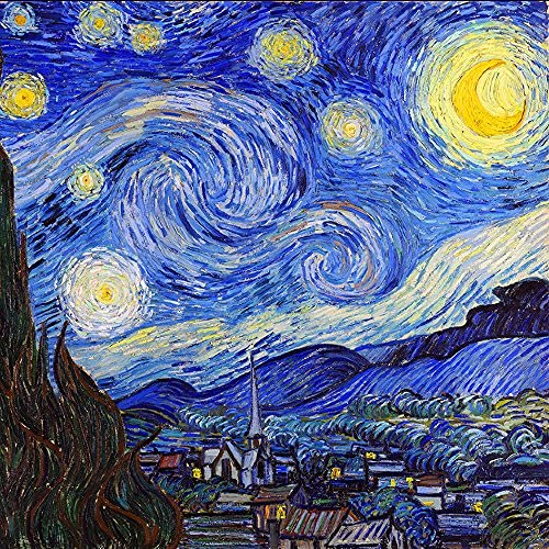 Amazon.co.jp: ゴッホの「星月夜」のマグカップ：フォトマグ（世界の