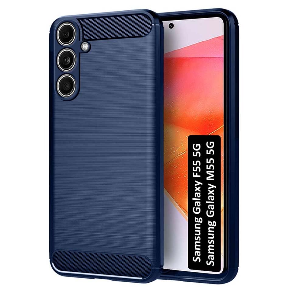 Fashionury Back Cover Case for Samsung Galaxy M55s 5G / F55 5G / M55 5G | Rugged Armor Hybrid Protection Bumper | Anti-Slip Grip | Ultimate Rubber TPU Stylish Back Case Cover (Blue) (B0D2P66S51) Amazon Price History, Amazon Price Tracker